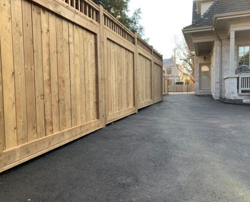 ahs new fence project