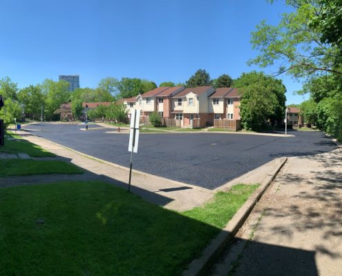 parking lot sealing north york project