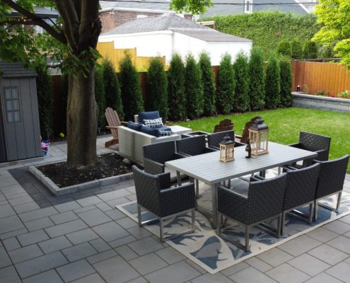 new east york backyard