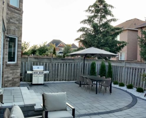 new backyard design markham