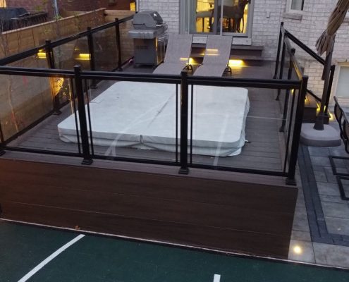 concrete pad for hot tub