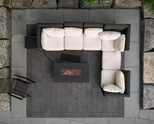 Backyard landscaping Markham project