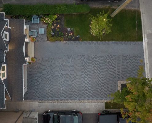 Backyard landscaping Mississauga project