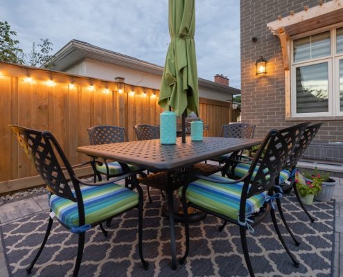 Backyard landscaping Mississauga project