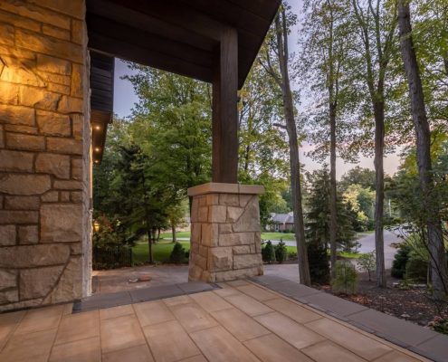 Residential landscaping project in Burlington
