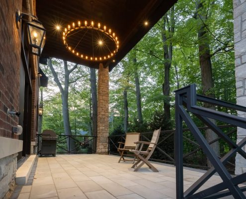 Residential landscaping project in Burlington