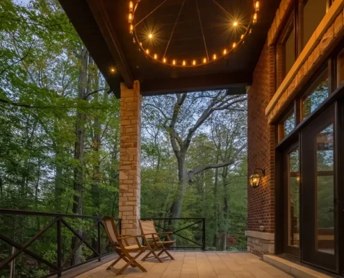 Residential landscaping project in Burlington