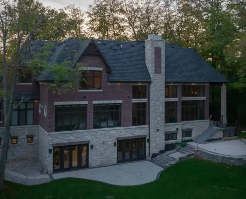 Residential landscaping project in Burlington