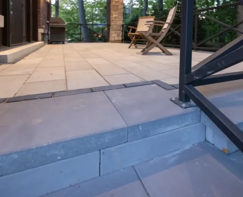 Residential landscaping project in Burlington