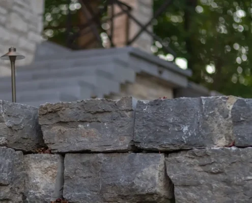 Residential landscaping project in Burlington