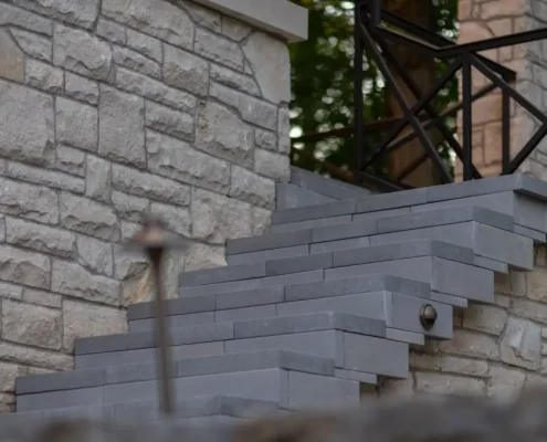 Residential landscaping project in Burlington