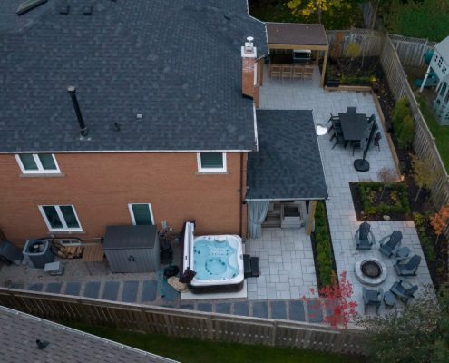 backyard landscaping thornhill