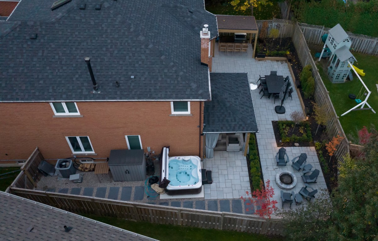 backyard landscaping thornhill
