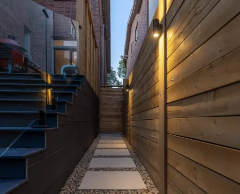 backyard interlocking toronto home