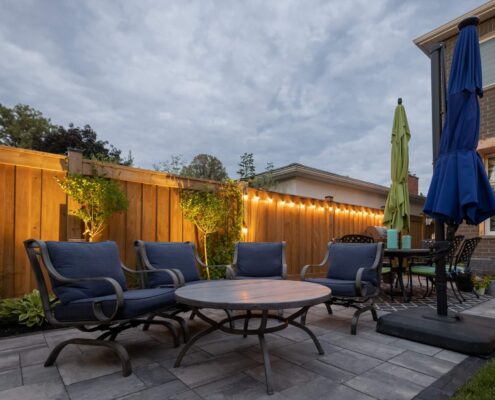mississauga backyard interlocking
