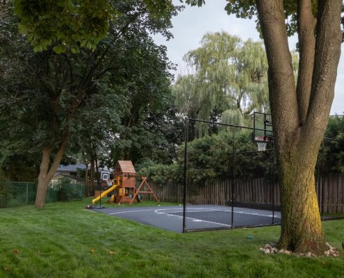 Basketball Court Landscaping Vaughan