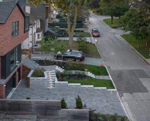 North York interlocking Steps