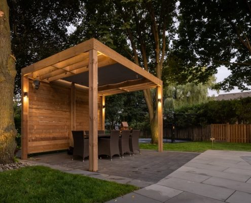 Backyard cabana Vaughan