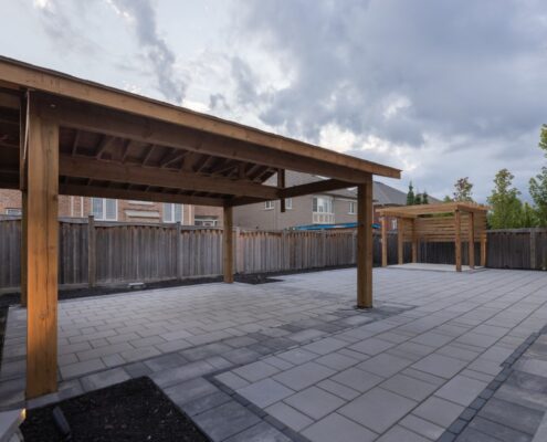 backyard interlocking nobleton