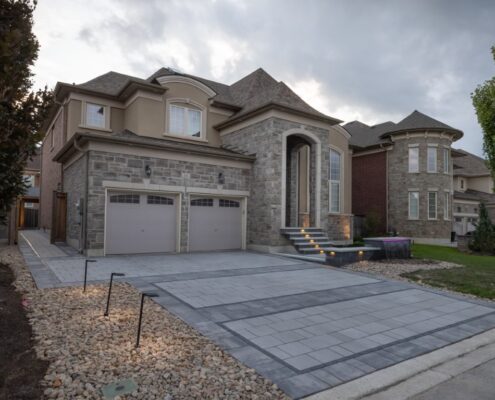 driveway porch interlocking