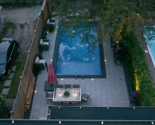 toronto deck backyard interlocking