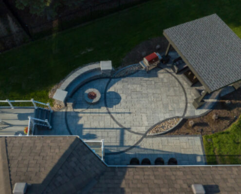 vaughan backyard interlocking project