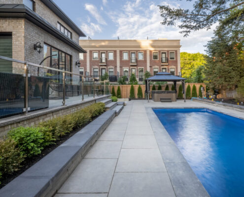 Backyard Pool Interlocking