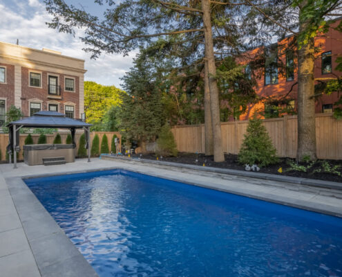 Backyard Pool North York