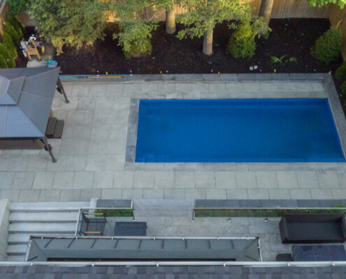 Interlocking North York Backyard