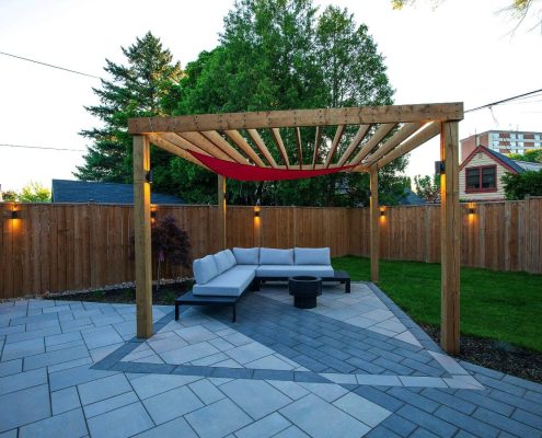 backyard interlocking markham oasis