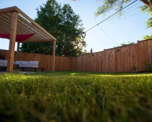 backyard oasis driveway interlocking