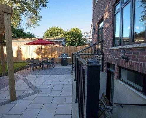 backyard oasis driveway markham