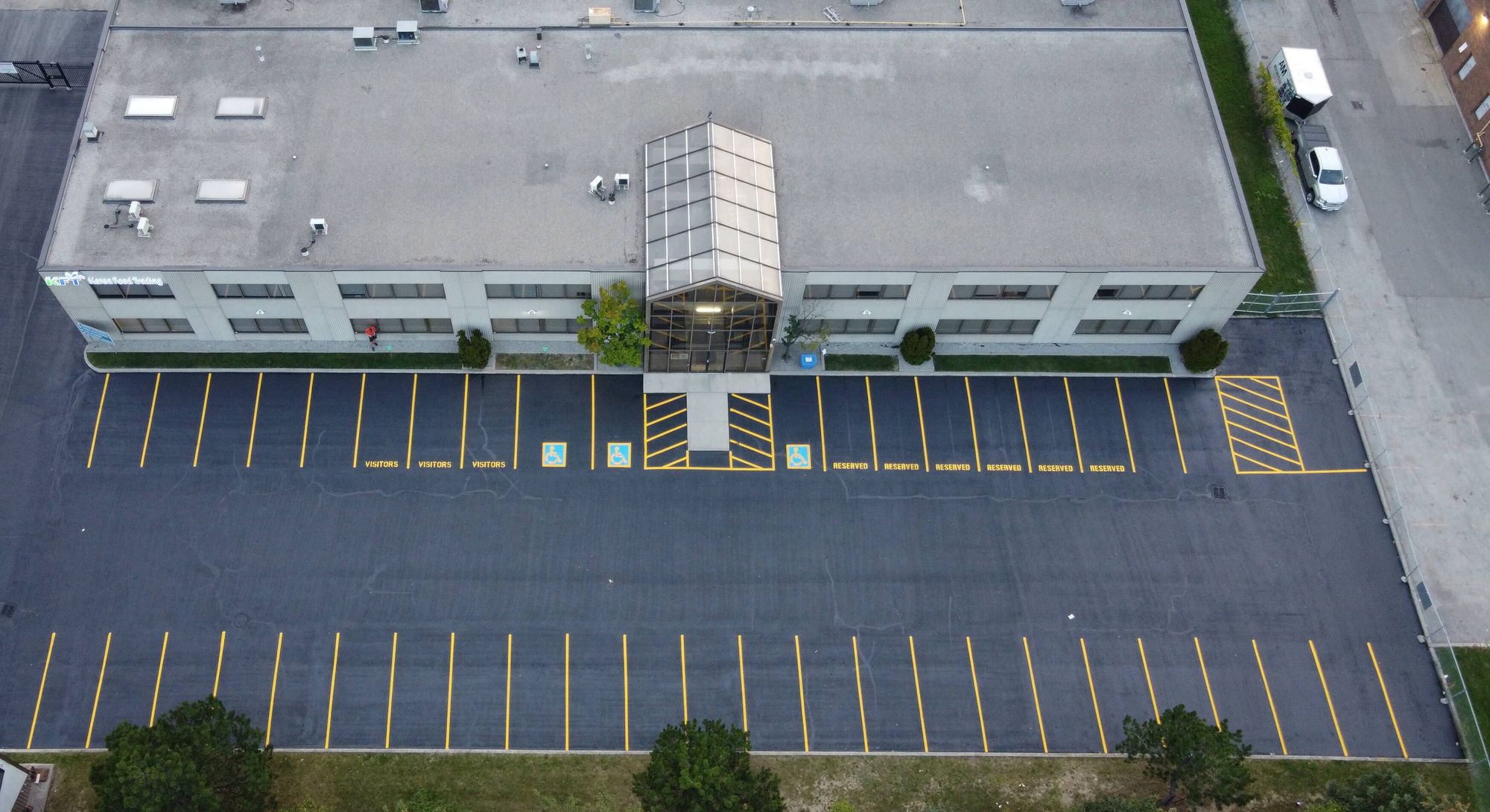 road markings for office in vaughan road markings for office in vaughan