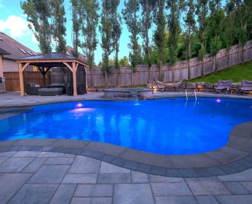 Big Pool and Backyard Interlocking in Upper Beaches