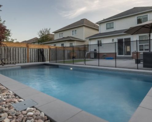 backyard pool custom