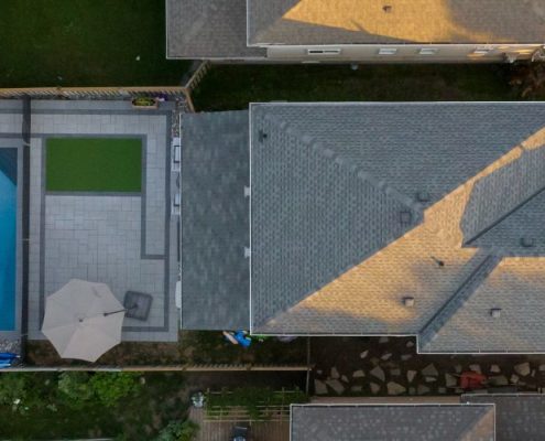 backyard stone interlocking custom