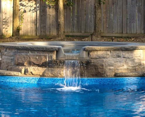 big Interlocking upper beaches Pool