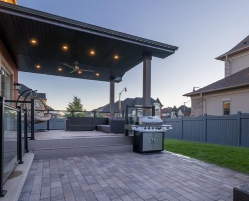 designer backyard interlocking