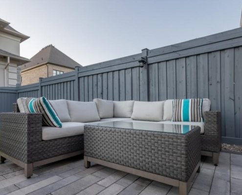 interlocking designer backyard
