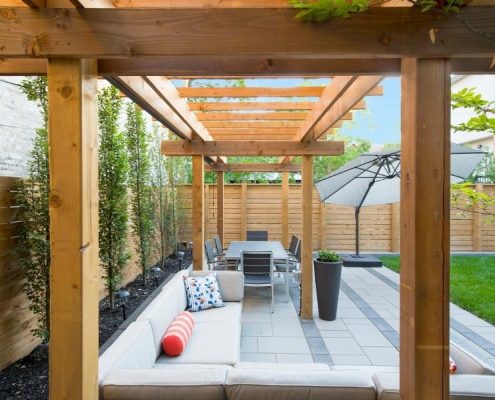 interlocking haven backyard