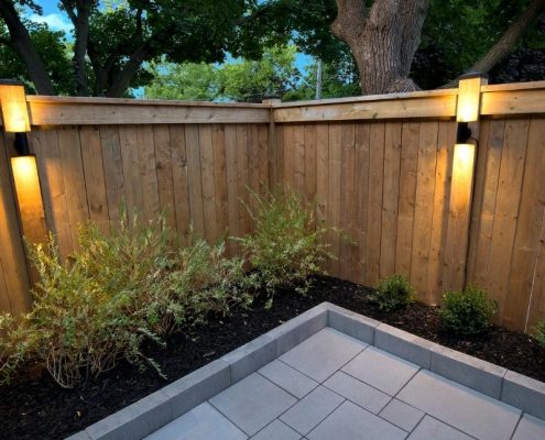 beautiful backyard renovation moss park landscaping
