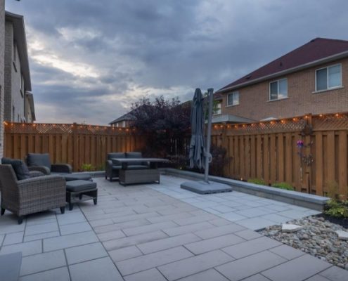 beautiful custom backyard landscape relaxing project baldwin village 1