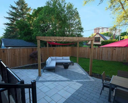 backyard oasis markham interlocking