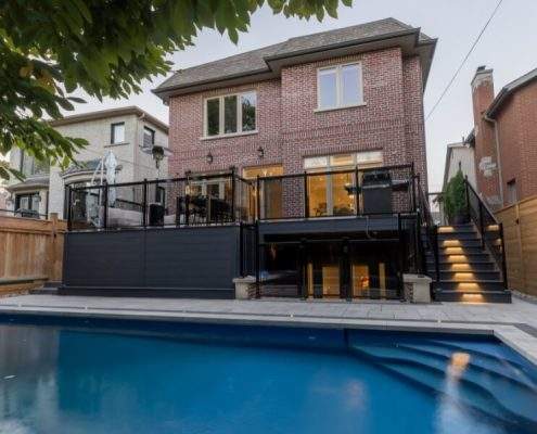 designer interlocking pool