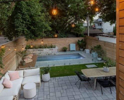 modern patio interlocking ahs