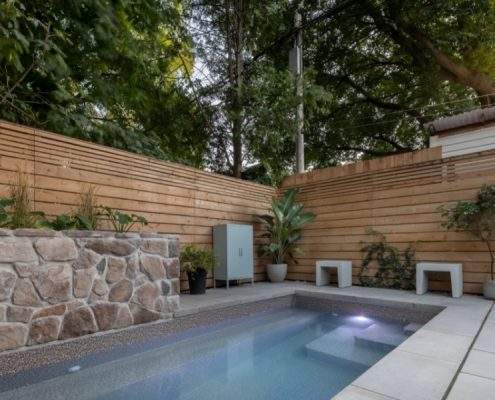 pool interlocking patio stone
