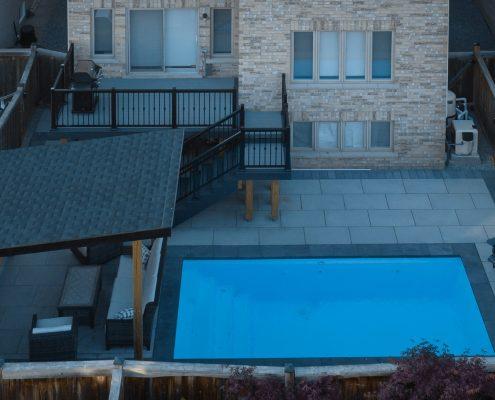 action home services lauderdale pool installation project