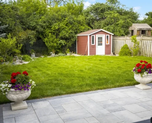backyard interlocking