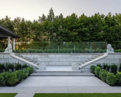 concrete steps
