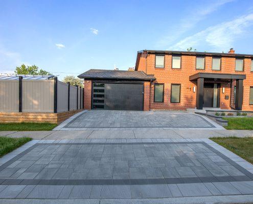 driveway interlocking